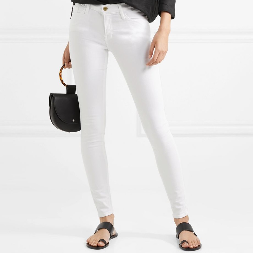 FRAME le skinny de Jeanne crop jeans- size 25